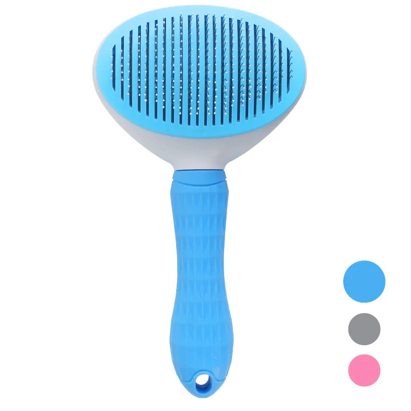 Velmora™ Self-Cleaning Pet Brush – Effortless Fur Removal for Cats & Dogs