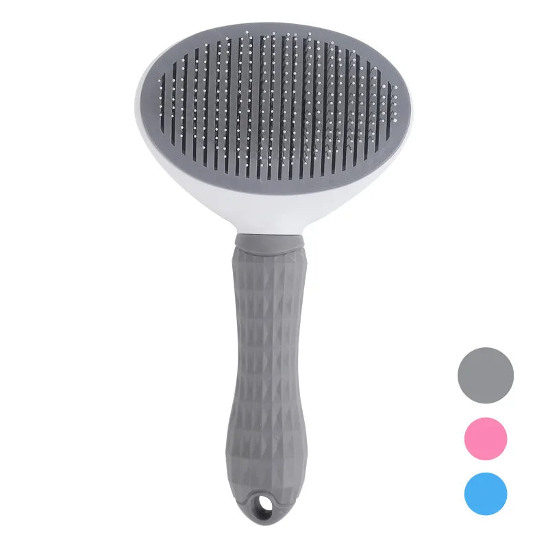 Velmora™ Self-Cleaning Pet Brush – Effortless Fur Removal for Cats & Dogs